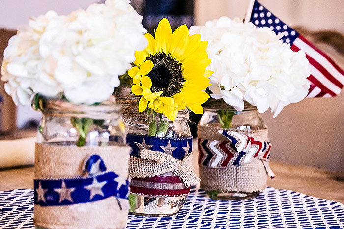 create a gorgeous DIY 4th of July tablescape